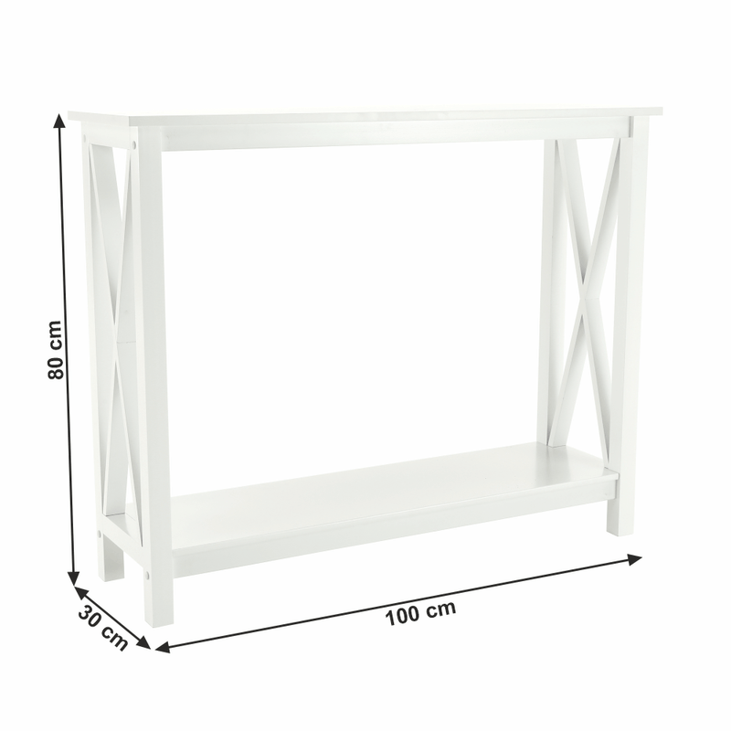 Casa si Gradina - Mobilier - Mese si birouri - Masute de cafea - Masuta tip consola, alb, SONET - Infinity.ro