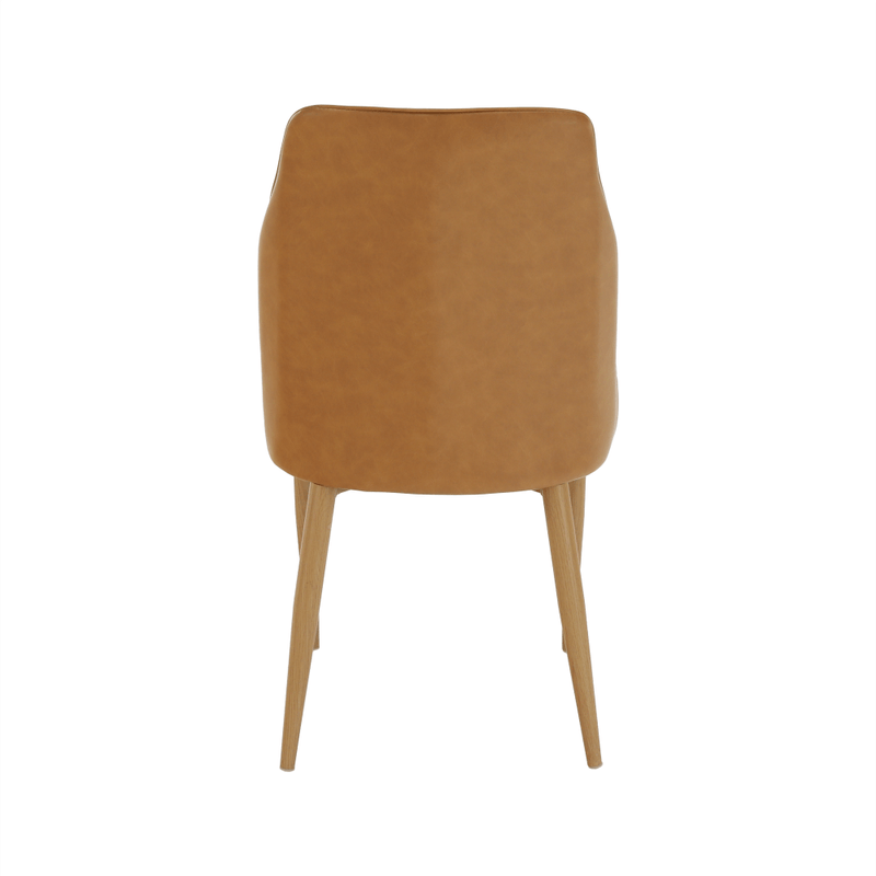 Casa si Gradina - Mobilier - Scaune si fotolii - Scaune - Scaun bucatarie, maro camel/fag, IMPERIA - Infinity.ro