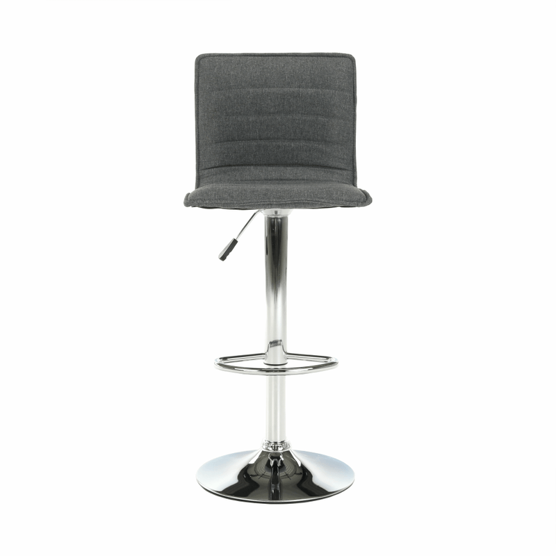 Casa si Gradina - Mobilier - Scaune si fotolii - Scaune - Scaun bar, gri/crom, PINAR - Infinity.ro