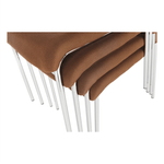Casa si Gradina - Mobilier - Scaune si fotolii - Scaune - Scaun de birou, maro/crom, ALTAN - Infinity.ro