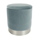 Casa si Gradina - Mobilier - Scaune si fotolii - Tabureti - Set doua taburete, gri/crom argintiu si negru/crom argintiu, AIGUL SET - Infinity.ro