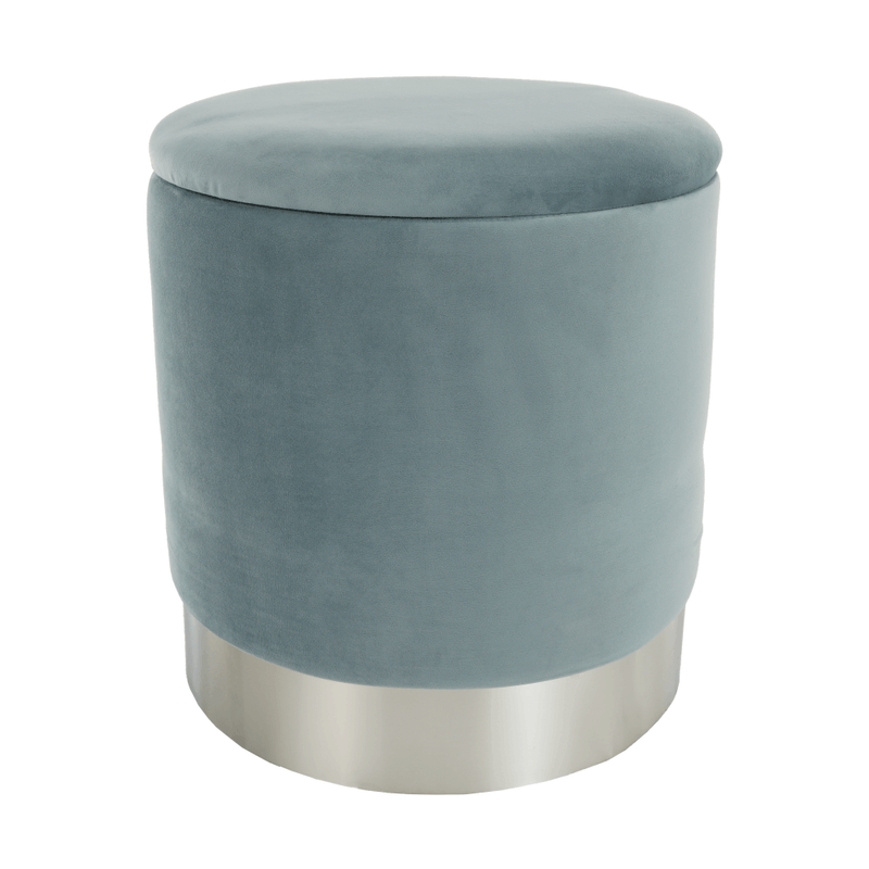 Casa si Gradina - Mobilier - Scaune si fotolii - Tabureti - Set doua taburete, gri/crom argintiu si negru/crom argintiu, AIGUL SET - Infinity.ro