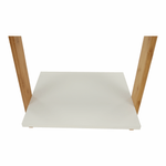 Casa si Gradina - Mobilier - Biblioteci si rafturi - Etajere - Etajera, alb/bambus, GAPA TYP 3 - Infinity.ro