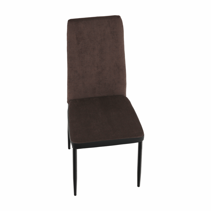Casa si Gradina - Mobilier - Scaune si fotolii - Scaune - Scaun bucatarie, maro inchis/negru, ENRA - Infinity.ro