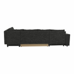 Casa si Gradina - Mobilier - Canapele si coltare - Coltare - Coltar reversibil, negru/negru spicat, STILA - Infinity.ro