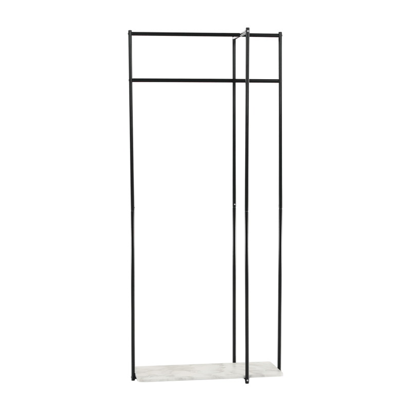 Casa si Gradina - Mobilier - Organizare si depozitare - Cuiere - Cuier modern, negru/marmura, DEBRO - Infinity.ro