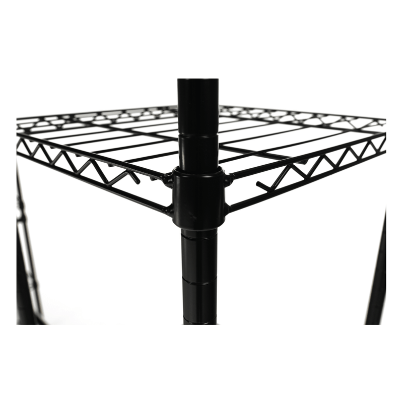 Casa si Gradina - Mobilier - Biblioteci si rafturi - Rafturi - Raft reglabil, negru, GELBAN - Infinity.ro