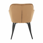 Casa si Gradina - Mobilier - Scaune si fotolii - Fotolii - Fotoliu de design, material textil Velvet maro, BERILIO - Infinity.ro