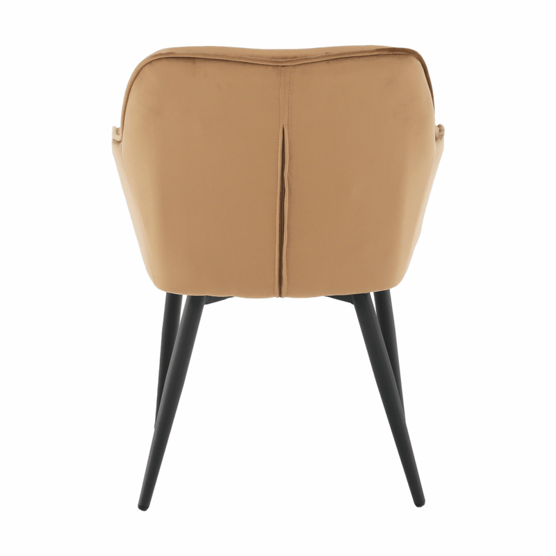 Casa si Gradina - Mobilier - Scaune si fotolii - Fotolii - Fotoliu de design, material textil Velvet maro, BERILIO - Infinity.ro