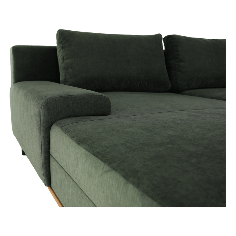 Casa si Gradina - Mobilier - Canapele si coltare - Canapele - Canapea, verde, model stanga, SELBY - Infinity.ro