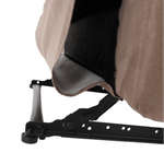 Ingrijire personala si Cosmetice - Sanatate si wellness - Articole wellness - Fotolii de masaj - Fotoliu reglabil masaj, material textil grej TAUPE, LAMBERT - Infinity.ro
