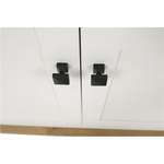 Casa si Gradina - Mobilier - Comode si corpuri - Comode - Scrin MZ10, alb / stejar grand, LEON - Infinity.ro