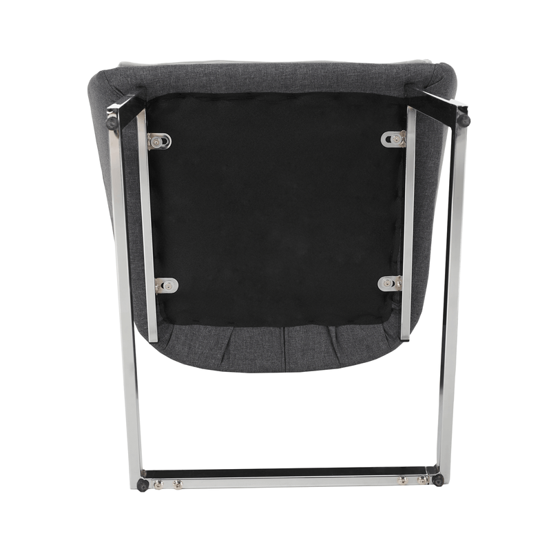 Casa si Gradina - Mobilier - Scaune si fotolii - Scaune - Scaun bucatarie, catifea Velvet gri/material textil, CHIMENA - Infinity.ro