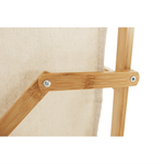 Market - Spalare si intretinere rufe - Uscatoare de rufe si accesorii - Cos pentru rufe cu doua compartimente, natural/bej, NORDIS - Infinity.ro