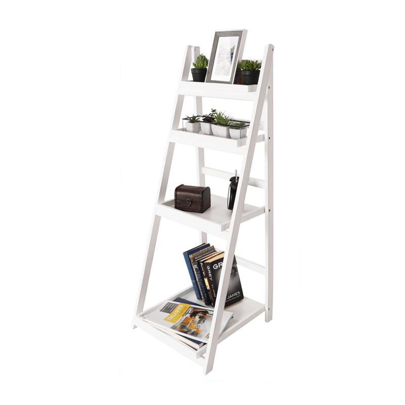 Casa si Gradina - Mobilier - Biblioteci si rafturi - Etajere - Etajera multifunctionala, alb, lemn masiv, ALASKA - Infinity.ro