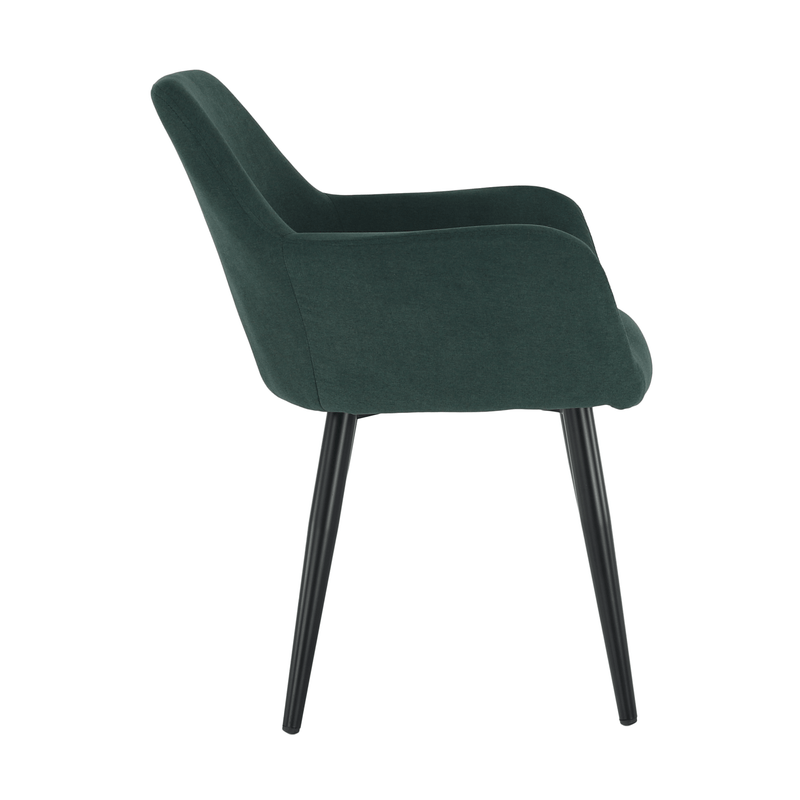 Casa si Gradina - Mobilier - Scaune si fotolii - Fotolii - Fotoliu design, verde / negru, LACEY - Infinity.ro