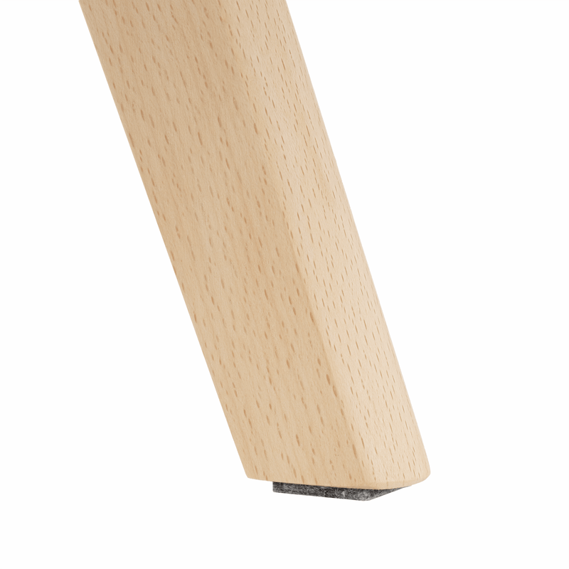Casa si Gradina - Mobilier - Scaune si fotolii - Scaune - Scaun, catifea Velvet maro/lemn fag, LORITA - Infinity.ro