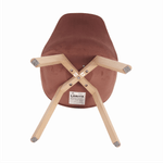 Casa si Gradina - Mobilier - Scaune si fotolii - Scaune - Scaun, catifea Velvet roz/lemn fag, LORITA - Infinity.ro
