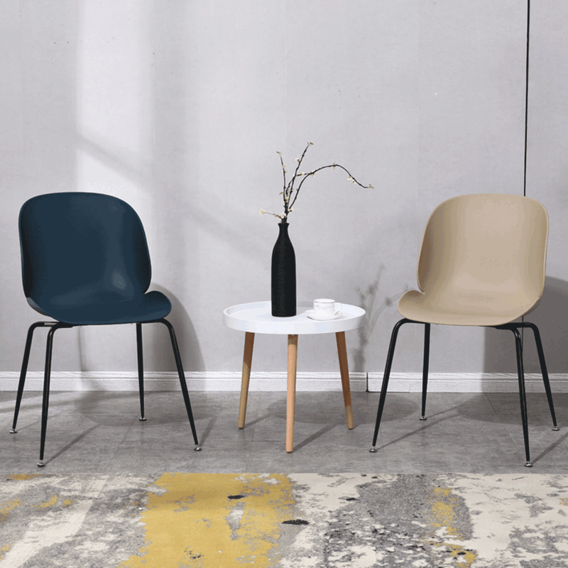Casa si Gradina - Mobilier - Scaune si fotolii - Scaune - Scaun, bej / negru, plastic / metal, SONAIA - Infinity.ro
