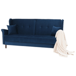 Casa si Gradina - Mobilier - Canapele si coltare - Coltare - Coltar extensibil, material textil albastru, COLUMBUS - Infinity.ro