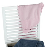 Casa si Gradina/Sanitare/Suporturi si accesorii baie/Accesorii baie - Cos de rufe, bambus lacuit/alb/bej, BASKET - Infinity.ro