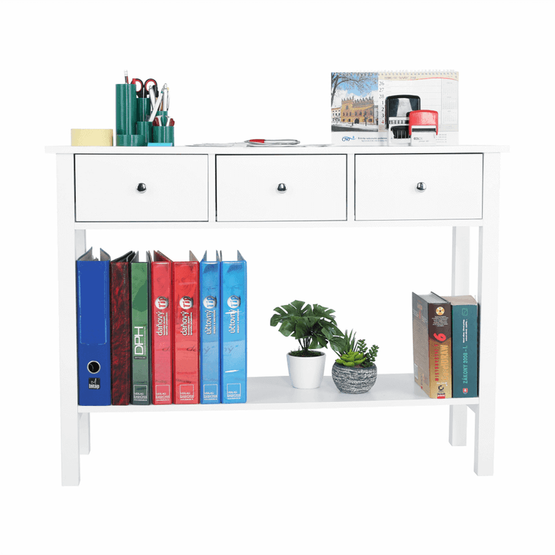 Casa si Gradina - Mobilier - Mese si birouri - Masute de cafea - Masuta tip consola, alb, NITRO - Infinity.ro
