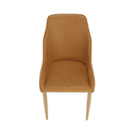 Casa si Gradina - Mobilier - Scaune si fotolii - Scaune - Scaun bucatarie, maro camel/fag, IMPERIA - Infinity.ro