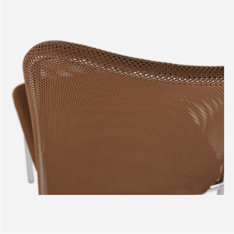 Casa si Gradina - Mobilier - Scaune si fotolii - Scaune - Scaun de birou, maro/crom, ALTAN - Infinity.ro