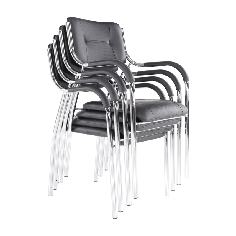 Casa si Gradina - Mobilier - Scaune si fotolii - Scaune - Scaun stivuibil, negru, ILHAM - Infinity.ro