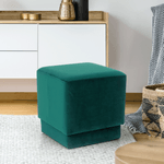Casa si Gradina - Mobilier - Scaune si fotolii - Tabureti - Taburet, catifea Velvet smarald, ALIMA - Infinity.ro