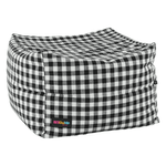 Casa si Gradina - Mobilier - Scaune si fotolii - Tabureti - Taburet, negru/alb, KRETON - Infinity.ro