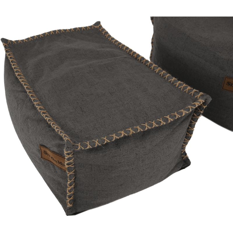 Casa si Gradina - Mobilier - Seturi de mobilier - Seturi living - Set de canapea, gri, stanga, PORTOS U - Infinity.ro