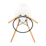 Casa si Gradina - Mobilier - Scaune si fotolii - Scaune - Scaun de bar, alb/fag, CARBRY 2 NEW - Infinity.ro