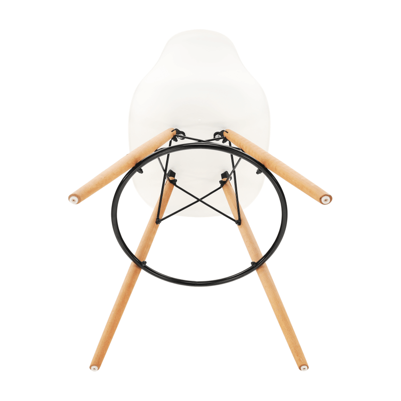 Casa si Gradina - Mobilier - Scaune si fotolii - Scaune - Scaun de bar, alb/fag, CARBRY 2 NEW - Infinity.ro