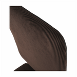 Casa si Gradina - Mobilier - Scaune si fotolii - Scaune - Scaun bucatarie, maro inchis/negru, ENRA - Infinity.ro