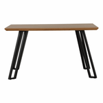 Casa si Gradina - Mobilier - Mese si birouri - Mese bucatarie si dining - Masa dining, stejar/negru, 140x80 cm, PEDAL - Infinity.ro