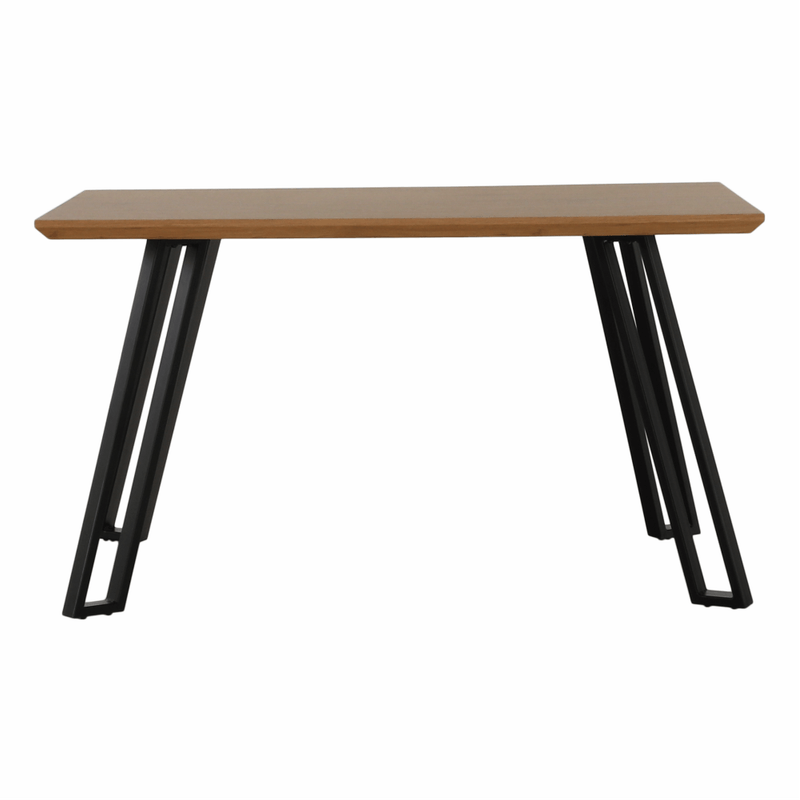 Casa si Gradina - Mobilier - Mese si birouri - Mese bucatarie si dining - Masa dining, stejar/negru, 140x80 cm, PEDAL - Infinity.ro