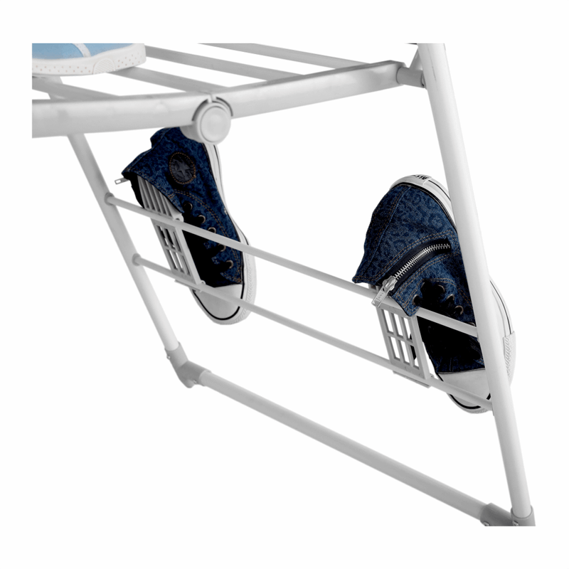 Market - Spalare si intretinere rufe - Uscatoare de rufe si accesorii - Uscator de haine, alb/gri, ELFY - Infinity.ro