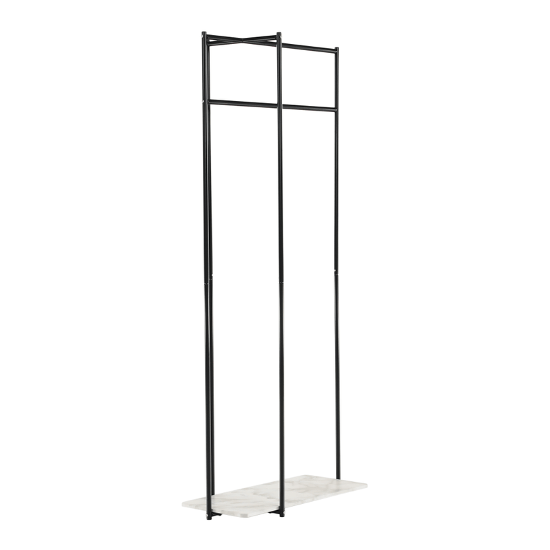 Casa si Gradina - Mobilier - Organizare si depozitare - Cuiere - Cuier modern, negru/marmura, DEBRO - Infinity.ro