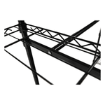 Casa si Gradina - Mobilier - Biblioteci si rafturi - Rafturi - Raft reglabil, negru, GELBAN - Infinity.ro