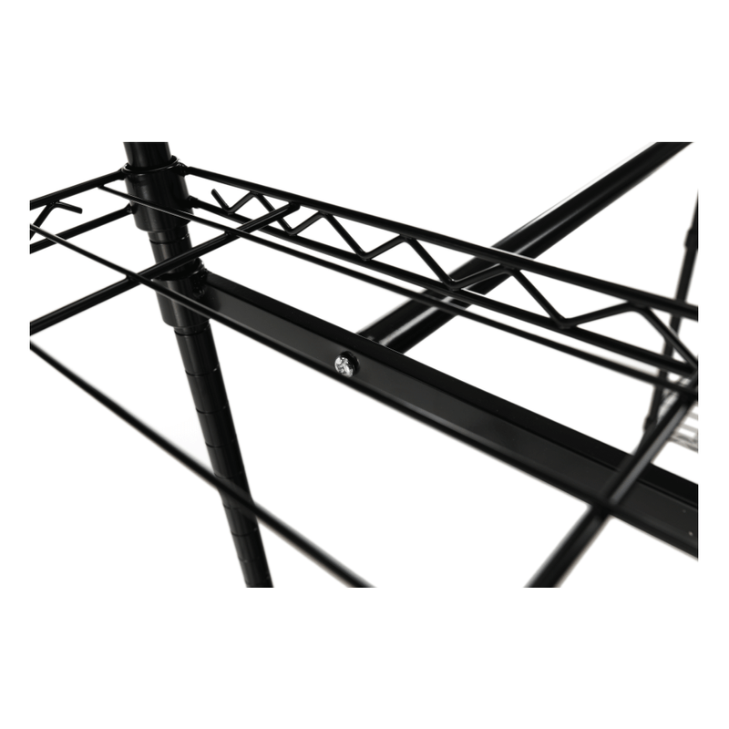 Casa si Gradina - Mobilier - Biblioteci si rafturi - Rafturi - Raft reglabil, negru, GELBAN - Infinity.ro