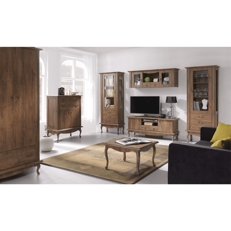 Casa si Gradina - Mobilier - Comode si corpuri - Comode - RTV masuta DA14, stejar lefkas, VILAR - Infinity.ro