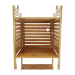 Casa si Gradina - Mobilier - Biblioteci si rafturi - Etajere - Etajera, bambus natural, SELENE TYP 4 - Infinity.ro