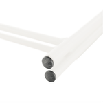 Casa si Gradina - Mobilier - Mese si birouri - Birouri - Masuta auxiliara cu tava detasabila, alb, RENDER - Infinity.ro