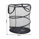 Market - Spalare si intretinere rufe - Uscatoare de rufe si accesorii - Cos pentru rufe/jucarii, gri, FOREL - Infinity.ro