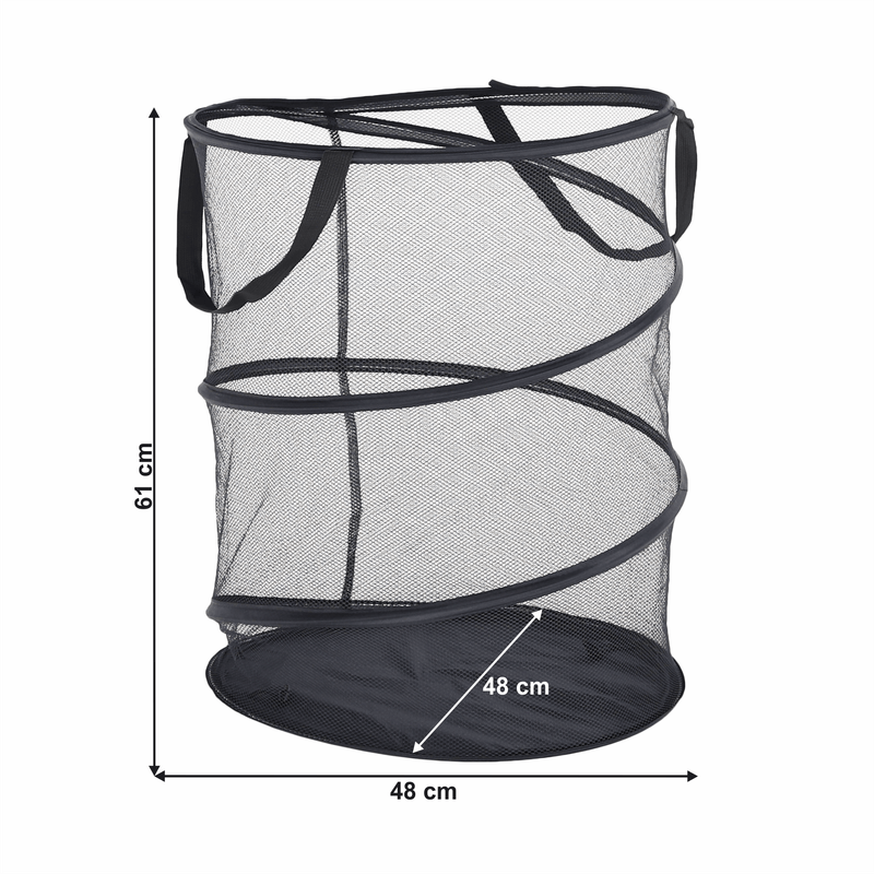 Market - Spalare si intretinere rufe - Uscatoare de rufe si accesorii - Cos pentru rufe/jucarii, gri, FOREL - Infinity.ro