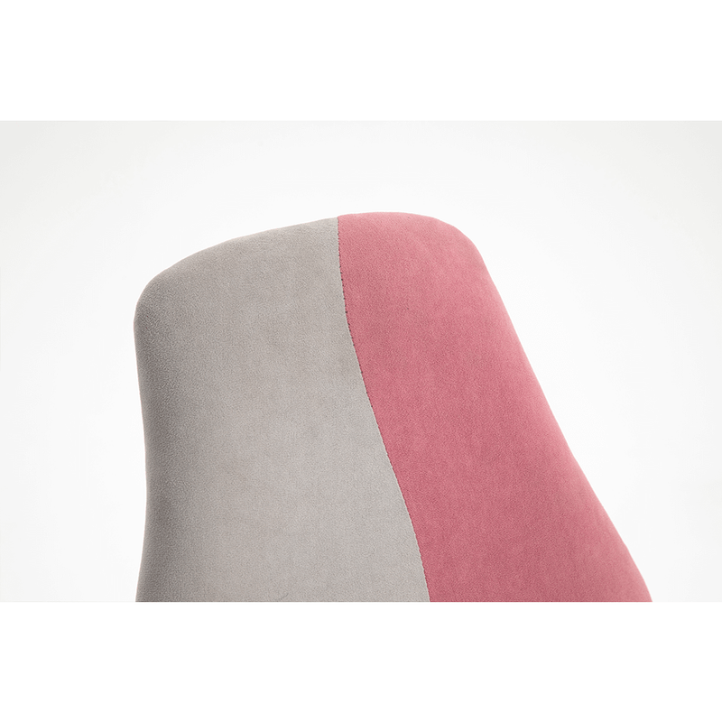 Casa si Gradina - Mobilier - Scaune si fotolii - Scaune - Scaun rotativ reglabil, gri/roz, RAIDON - Infinity.ro