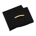 Casa si Gradina - Mobilier - Comode si corpuri - Comode - Comoda cu sertare din material textil, negru/artar rosu, KESIDY TYP 3 - Infinity.ro