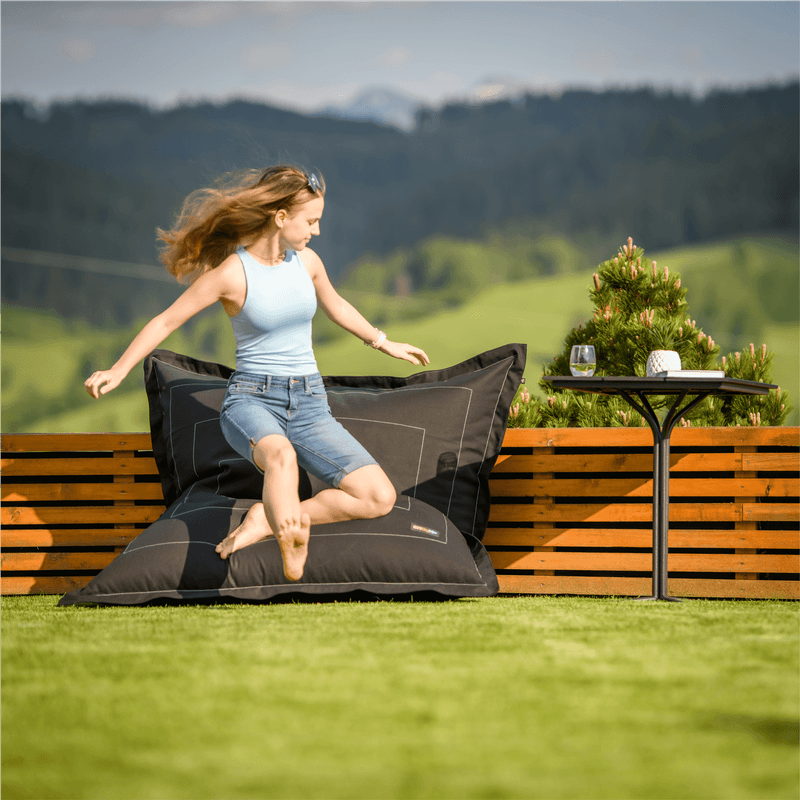Casa si Gradina - Mobilier - Scaune si fotolii - Fotolii - Fotoliu tip sac, exterior, tesatura gri, BADYL - Infinity.ro