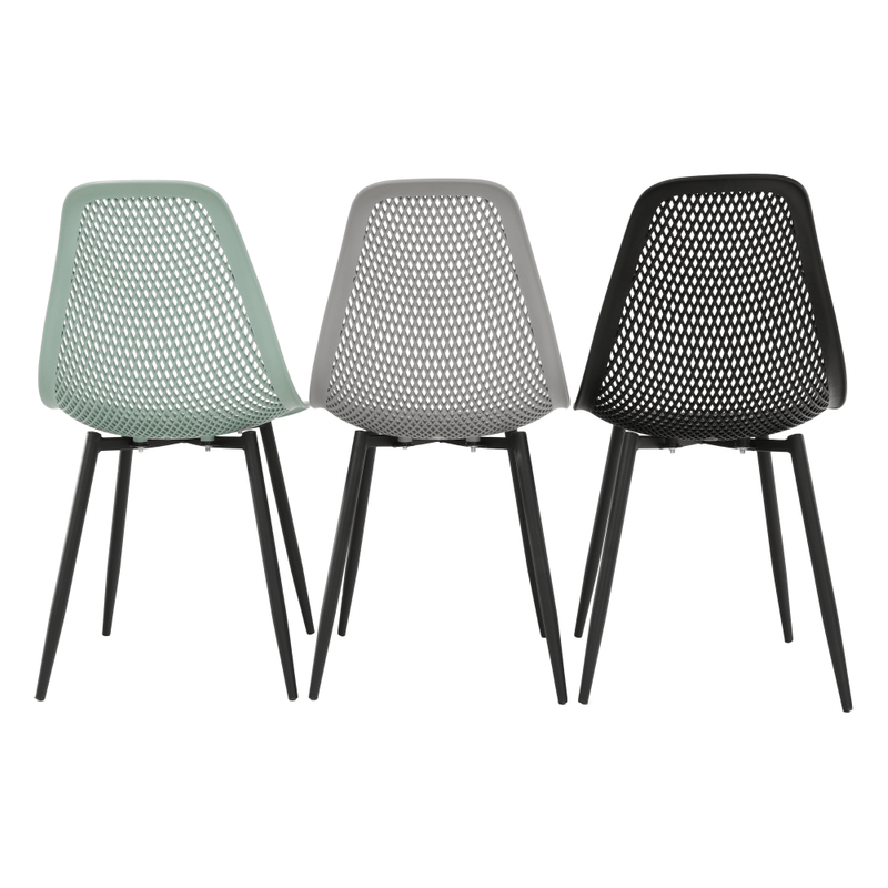 Casa si Gradina - Mobilier - Scaune si fotolii - Scaune - Scaun dining, verde/negru, TEGRA TYP 2 - Infinity.ro